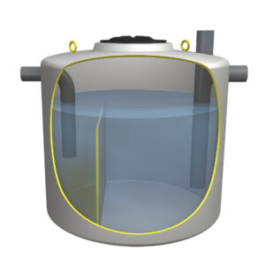 Separador de hidrocarburos Biotanks Hidropure Clase II